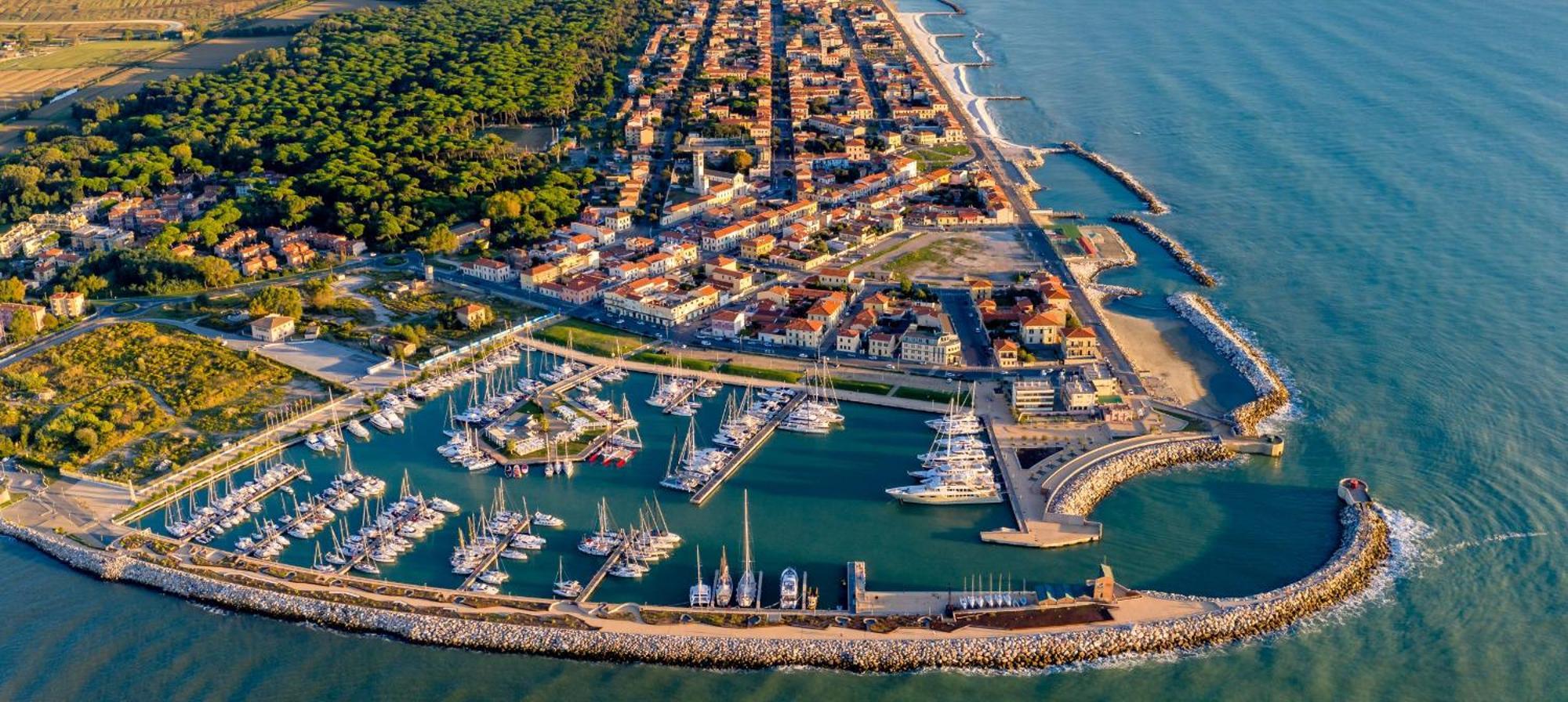 Villetta Stile Liberty A Marina Di Pisa Bagian luar foto
